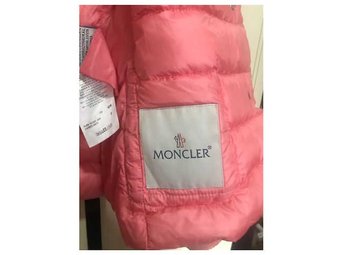 Moncler Daunenjacke Mädchen Rosa Pink - Ansicht 6