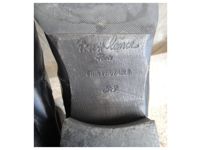 Free Lance Botas Lance p gratis 38 Negro - vista 7