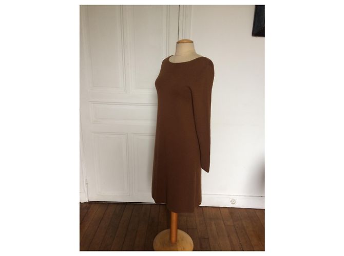 Hallhuber Wollkleid Karamell - Ansicht 2
