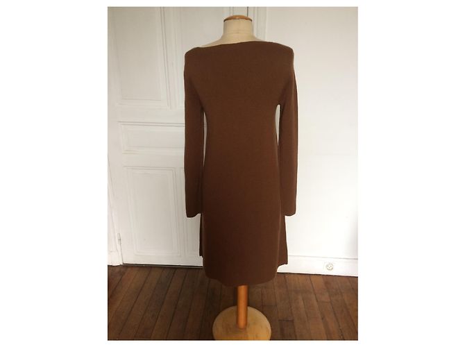 Hallhuber Wollkleid Karamell - Ansicht 3
