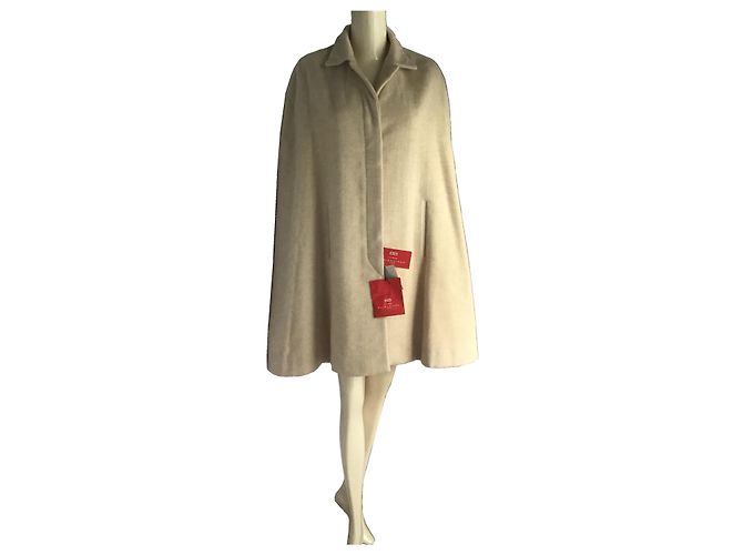 Poncho a mantella in lana Balenciaga - vista 6