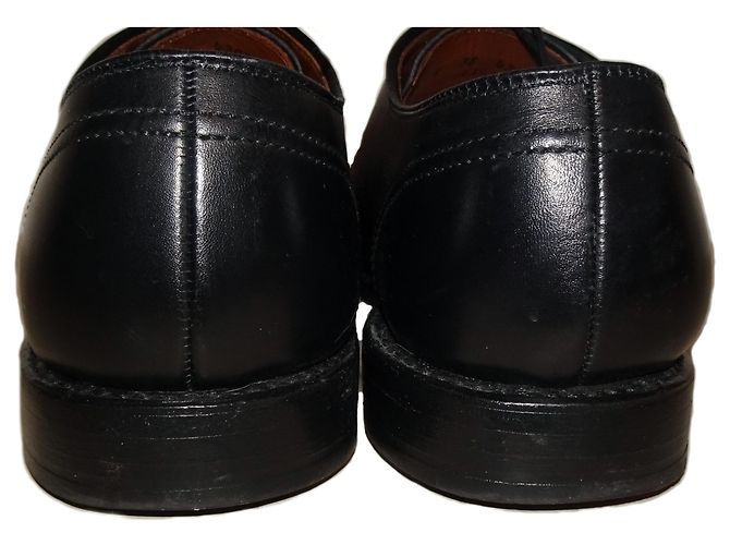 Autre Marque ALLEN EDMONDS LA SALLE SPLIT TOE BLUCHER Noir - vue 3