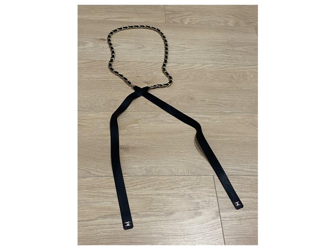 Chanel Cinturones Negro - vista 2