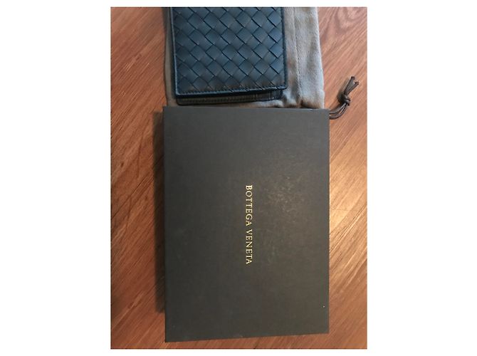 Bottega Veneta Wallets Small accessories Dark blue - view 7