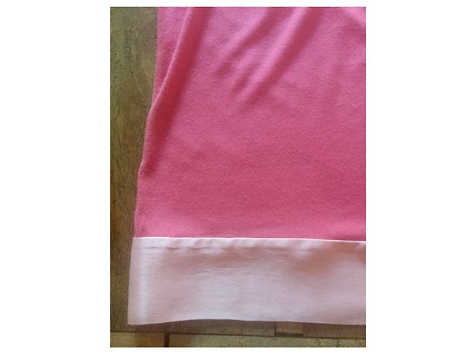 Top rosa Maje bimateriale modal e seta.1 (34-36) - vista 4