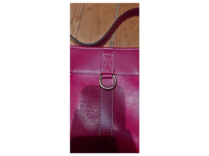 Borsa a mano Lancel in pelle rossa Rosso - vista 3