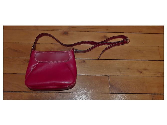 Borsa a mano Lancel in pelle rossa Rosso - vista 4