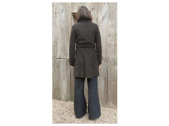 Cappotto Paul & Joe in velluto a coste antracite 36 - vista 3