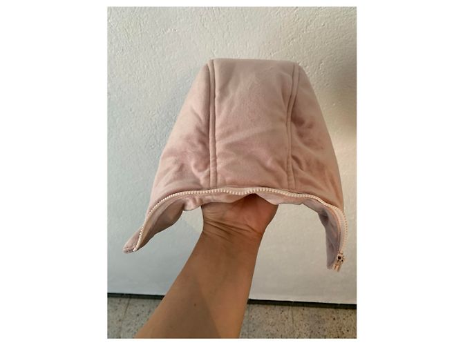 Tartine et Chocolat Pufferjacke Suede Touch rosa 6 Monate Pink - Ansicht 3