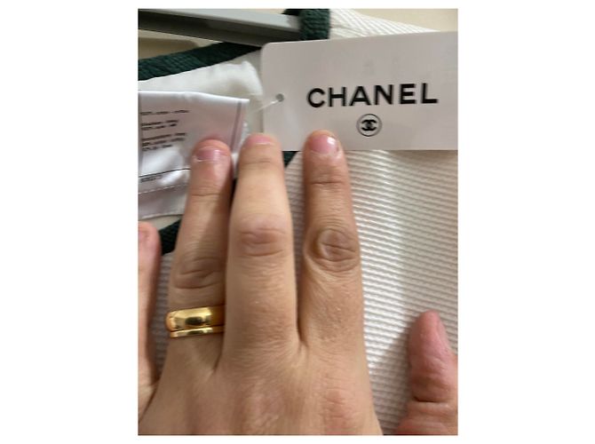 Cambon Mono Chanel Eggshell y Verde Oscuro Seda y Algodón Blanco roto - vista 6