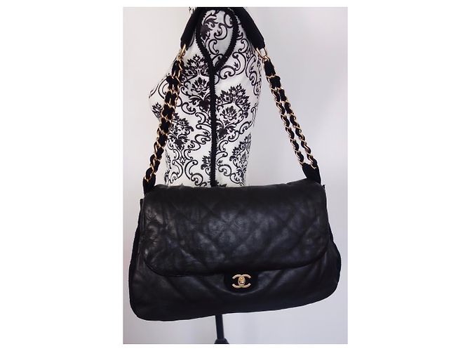 Chanel Timeless Vintage Tasche Schwarz - Ansicht 12