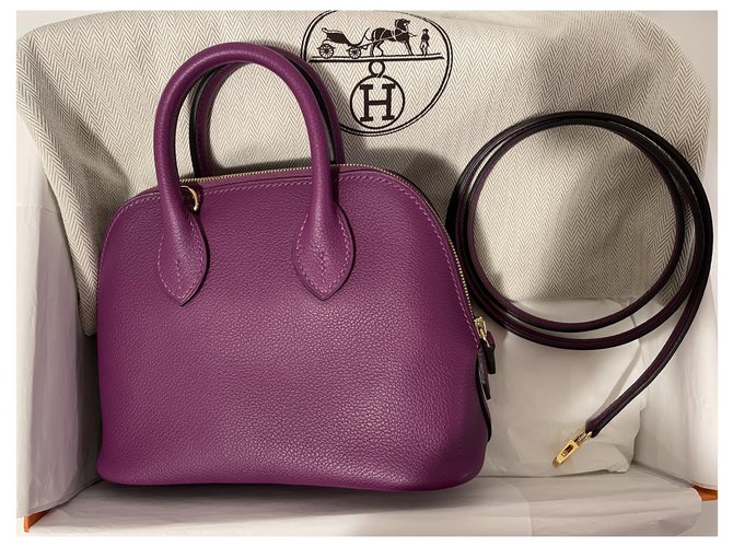 Hermès Mini bólido de Hermes 1923 Púrpura - vista 2
