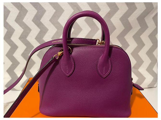 Hermès Mini bólido de Hermes 1923 Púrpura - vista 4