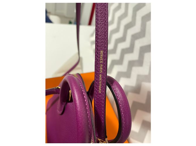 Hermès Mini bólido de Hermes 1923 Púrpura - vista 6