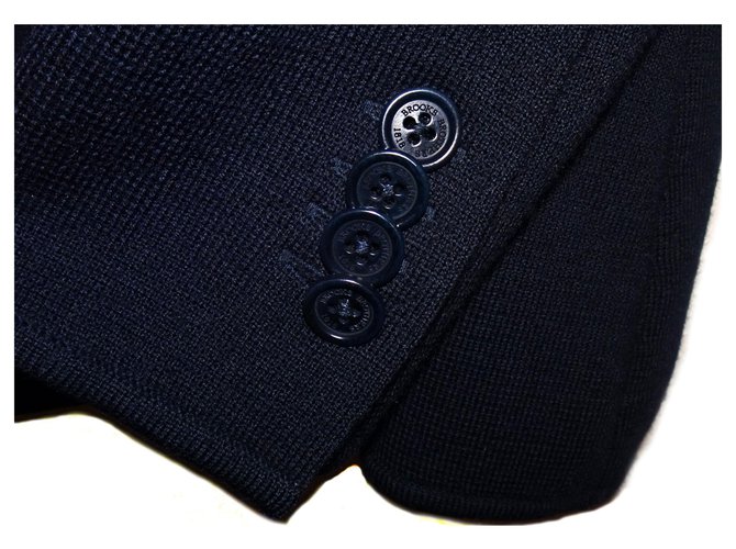 Brook Brothers GIACCA GIACCA SFODERATA CON UN BOTTONE Blu navy - vista 3