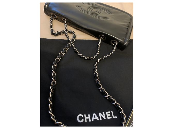 Borsa piccola con patta per rossetto Chanel Nero - vista 5