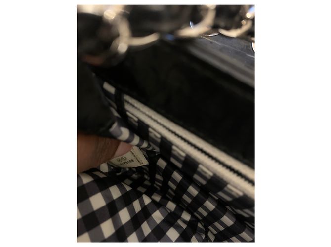 Borsa piccola con patta per rossetto Chanel Nero - vista 8