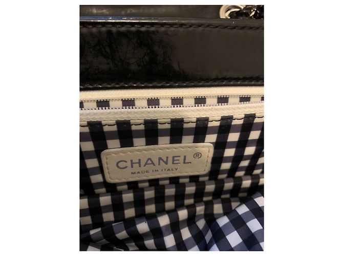 Borsa piccola con patta per rossetto Chanel Nero - vista 9
