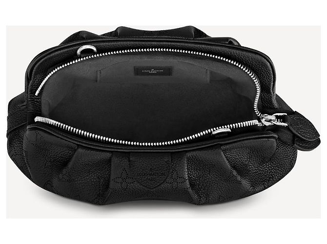 Louis Vuitton Scala mini pochette pelle Mahina nera Nero - vista 2