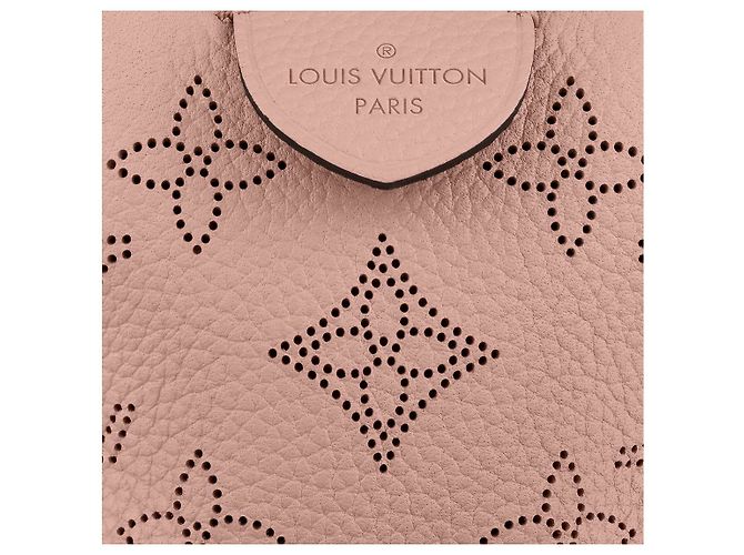 Pochette Louis Vuitton Scala Rosa Mahina in Pelle - vista 4