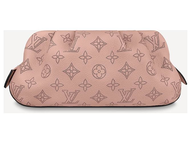 Pochette Louis Vuitton Scala Rosa Mahina in Pelle - vista 5