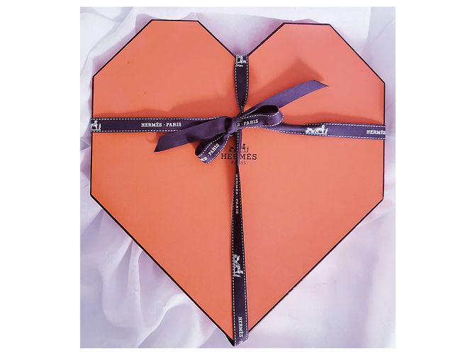 Hermès Brides de Gala Love in Heart Box Bianco - vista 4