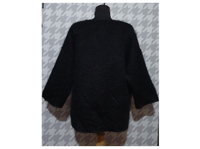 Autre Marque Suéter oversize de mohair negro Gembalies M - vista 6