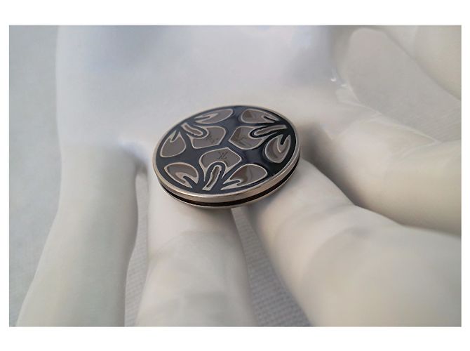 Louis Vuitton SPILLA DELL'IBISCO DEL FIORE Argento - vista 4