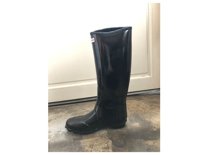 Botas de agua negras Hunter Negro - vista 2