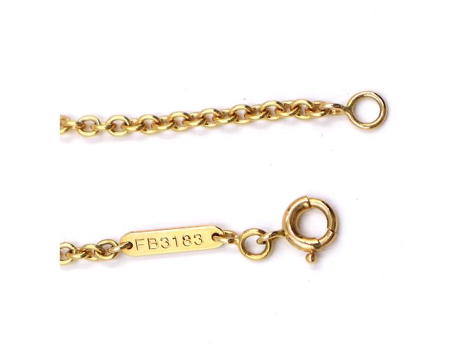 Love cartier 18K Gold 750 Collana con ciondoli Trinity Ring - vista 10