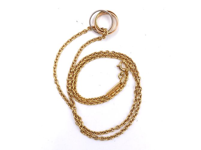 Love cartier 18K Gold 750 Collana con ciondoli Trinity Ring - vista 4