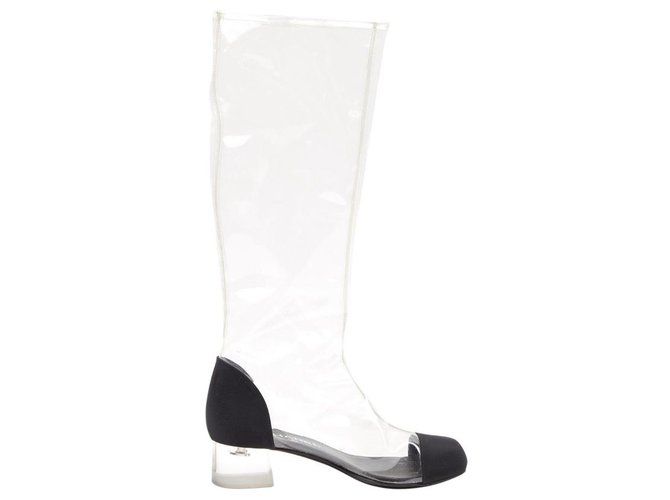 Chanel Stiefel Schwarz - Ansicht 2