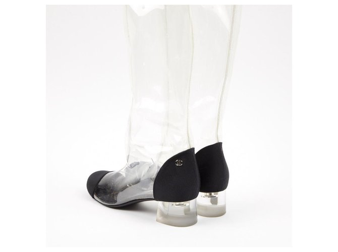 Chanel Stiefel Schwarz - Ansicht 3