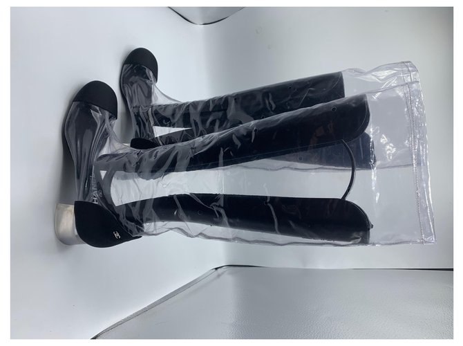 Chanel Stiefel Schwarz - Ansicht 9