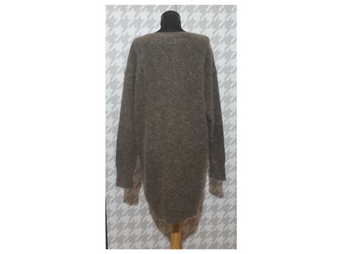 Suéter Acne Wham de mohair marrón Castaño - vista 3