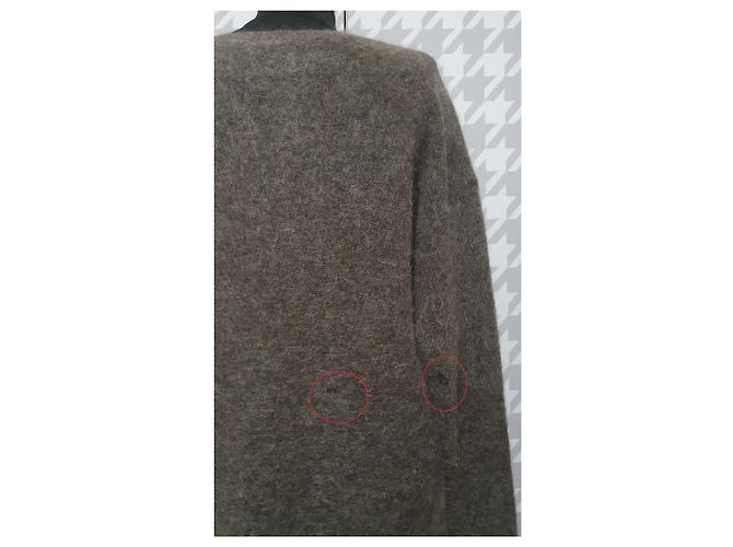 Suéter Acne Wham de mohair marrón Castaño - vista 4