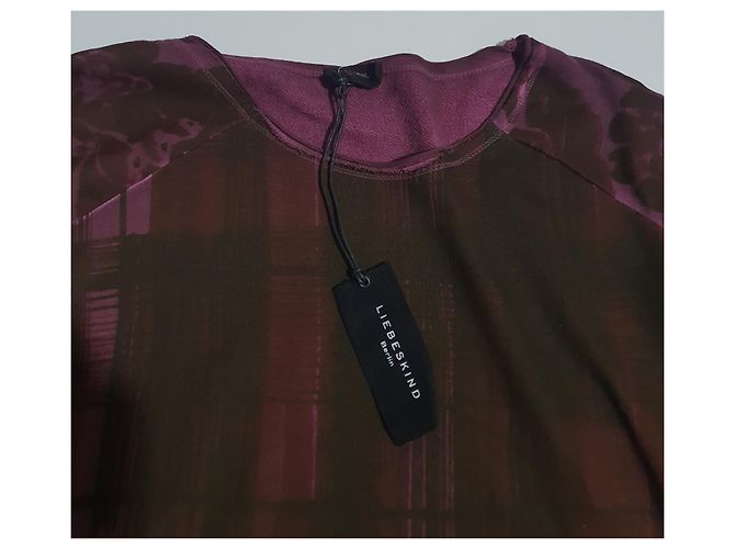 Liebeskind Berlin Baumwollpullover Lila Größe M Mehrfarben - Ansicht 3