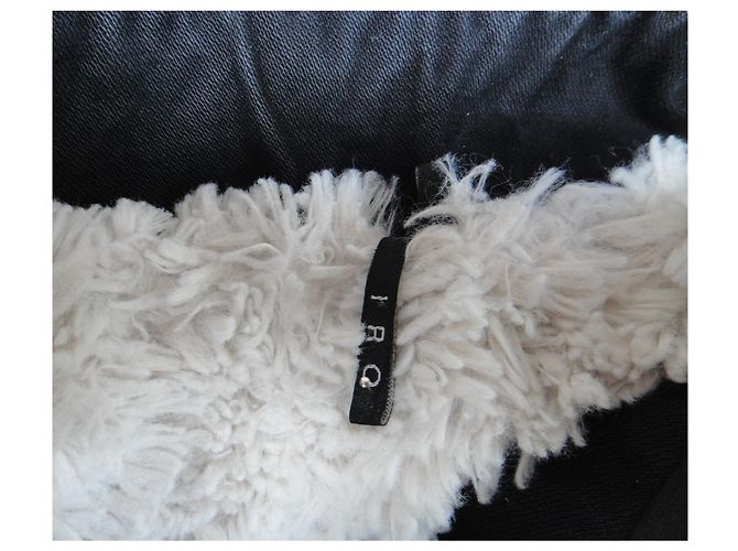 parka Iro tamaño 38 (2) Negro - vista 3