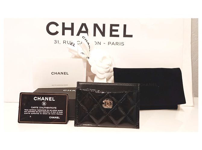 Chanel Tarjetero clásico Negro - vista 2