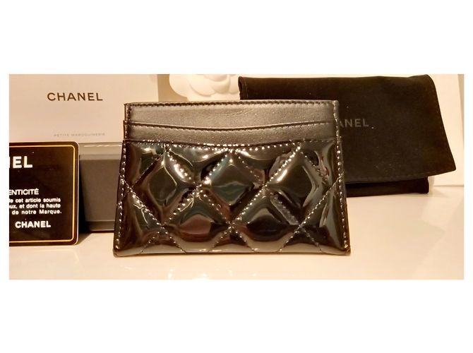 Chanel Tarjetero clásico Negro - vista 4