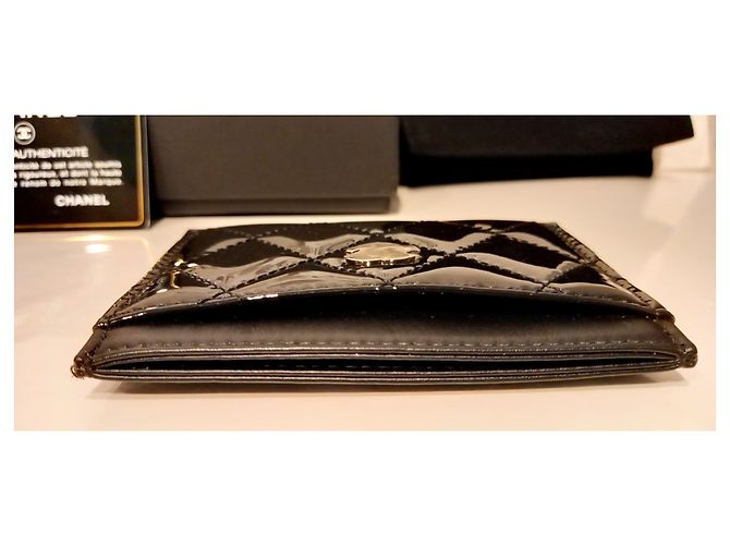 Chanel Tarjetero clásico Negro - vista 5