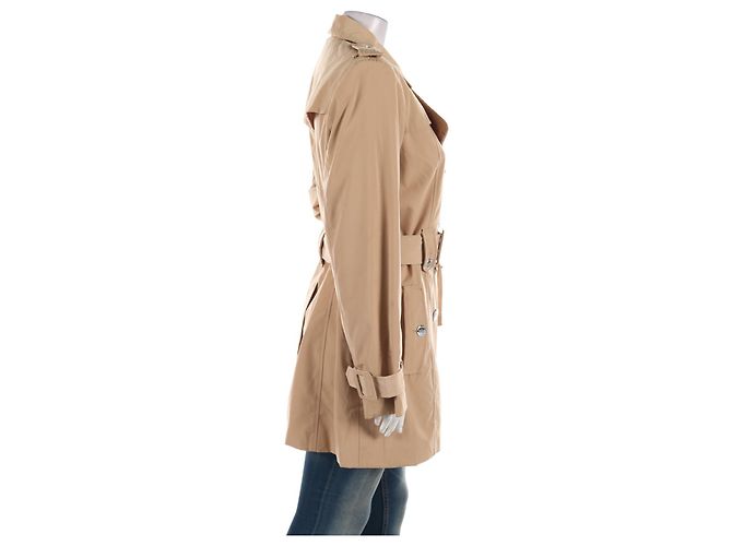 Trench Coat Calvin Klein Bege - vista 3