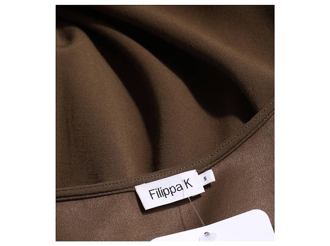 Filippa K Kleid in Grün Viscose S - Ansicht 3
