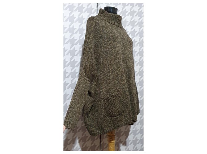 Autre Marque Poncho Peruvian Connection de algodón Pima Multicolor - vista 2