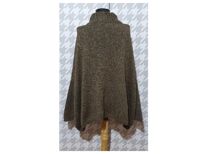 Autre Marque Poncho Peruvian Connection de algodón Pima Multicolor - vista 4