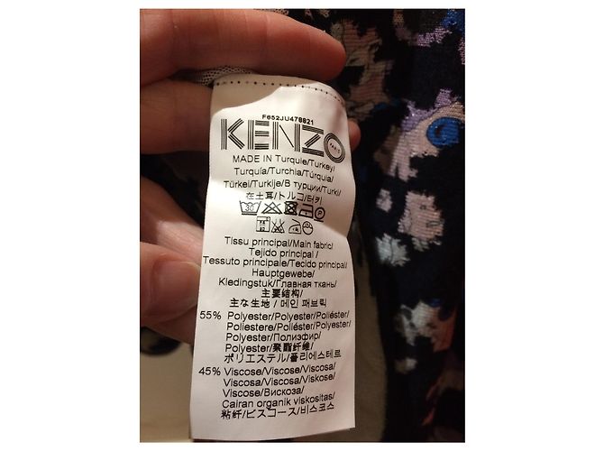 Kenzo Rock Mehrfarbig Polyester Viskose Größe 38 Mehrfarben - Ansicht 6
