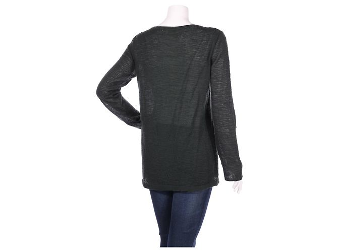 Autre Marque Maglione Aiayu Verde Scuro Cashilama M - vista 2