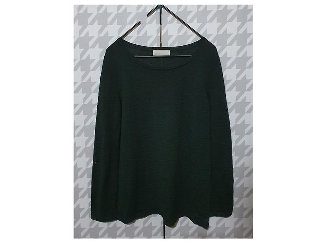 Autre Marque Maglione Aiayu Verde Scuro Cashilama M - vista 3