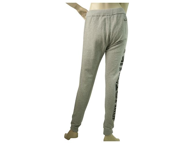 Philipp Plein Grau Schwarz Logo Jogginghose Hose Hose Größe S. - Ansicht 2