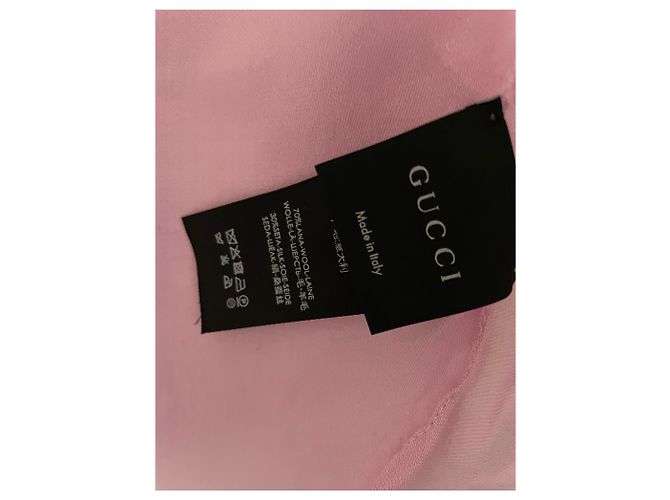 Gucci Stola rosa Stoff Pink - Ansicht 3